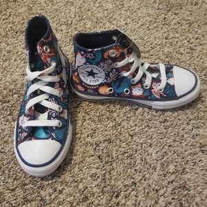 NWT Under the Sea Girls Converse